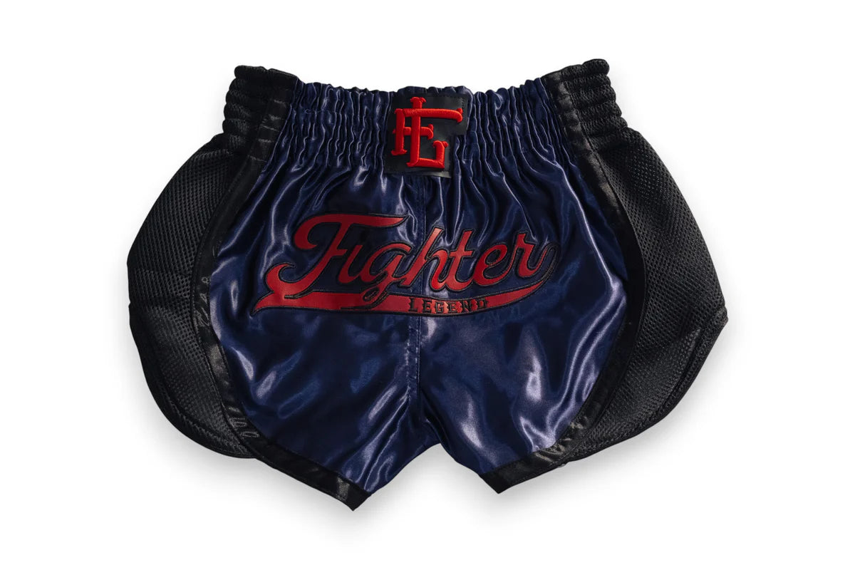 Short Muay Thai FL Azul Slim Nova S