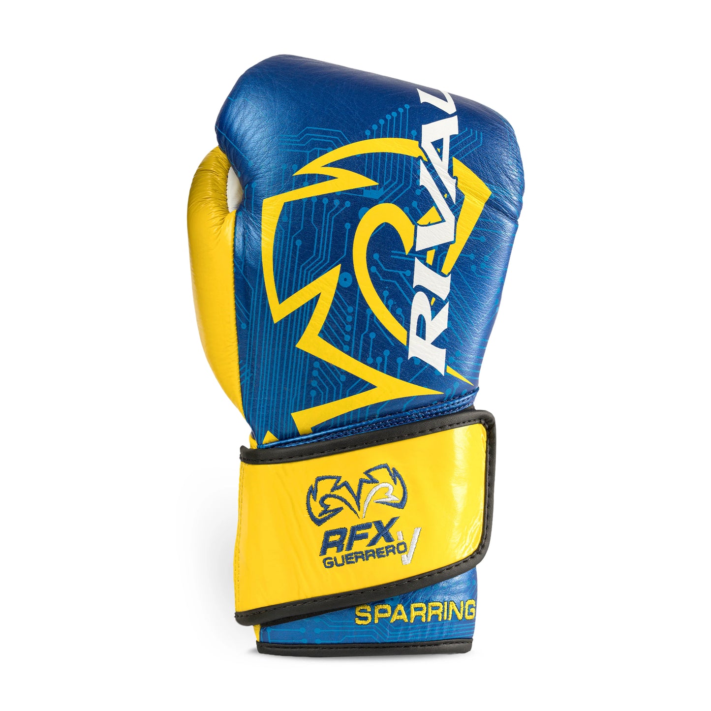 RIVAL RFX-Guerrero-V Gloves P4P Edition Blue Yellow 16OZ