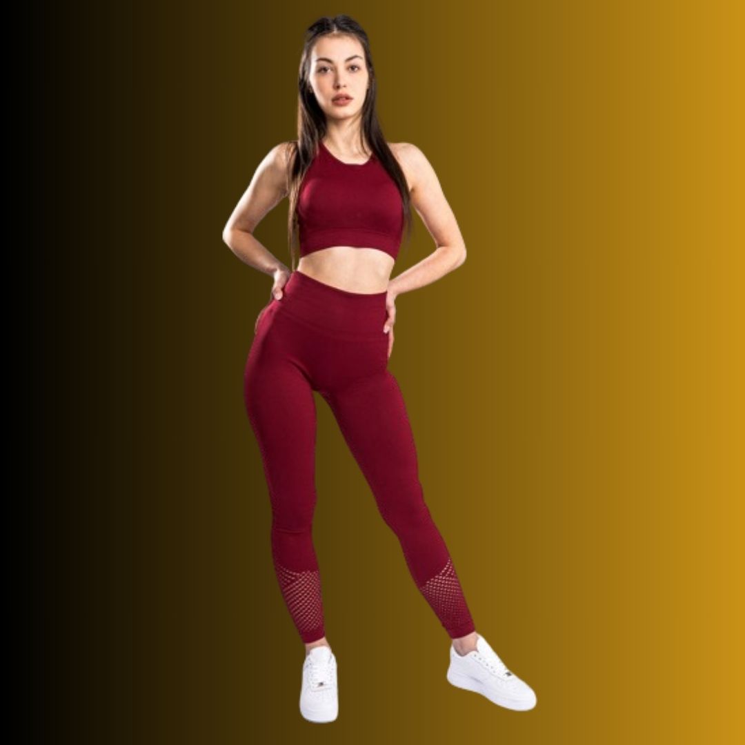 Top Bra Venum Seamless Burgundy - M