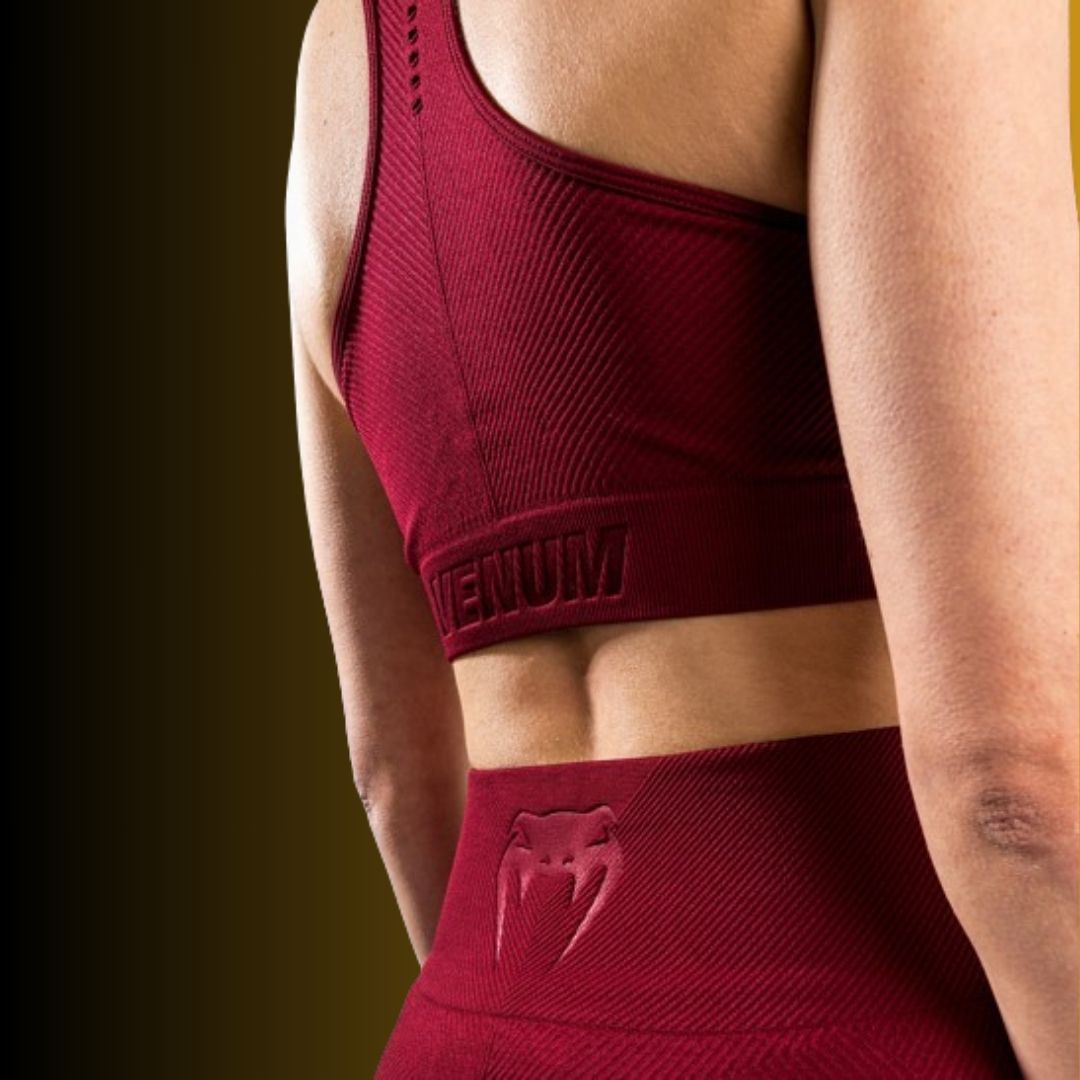 Top Bra Venum Seamless Burgundy - M