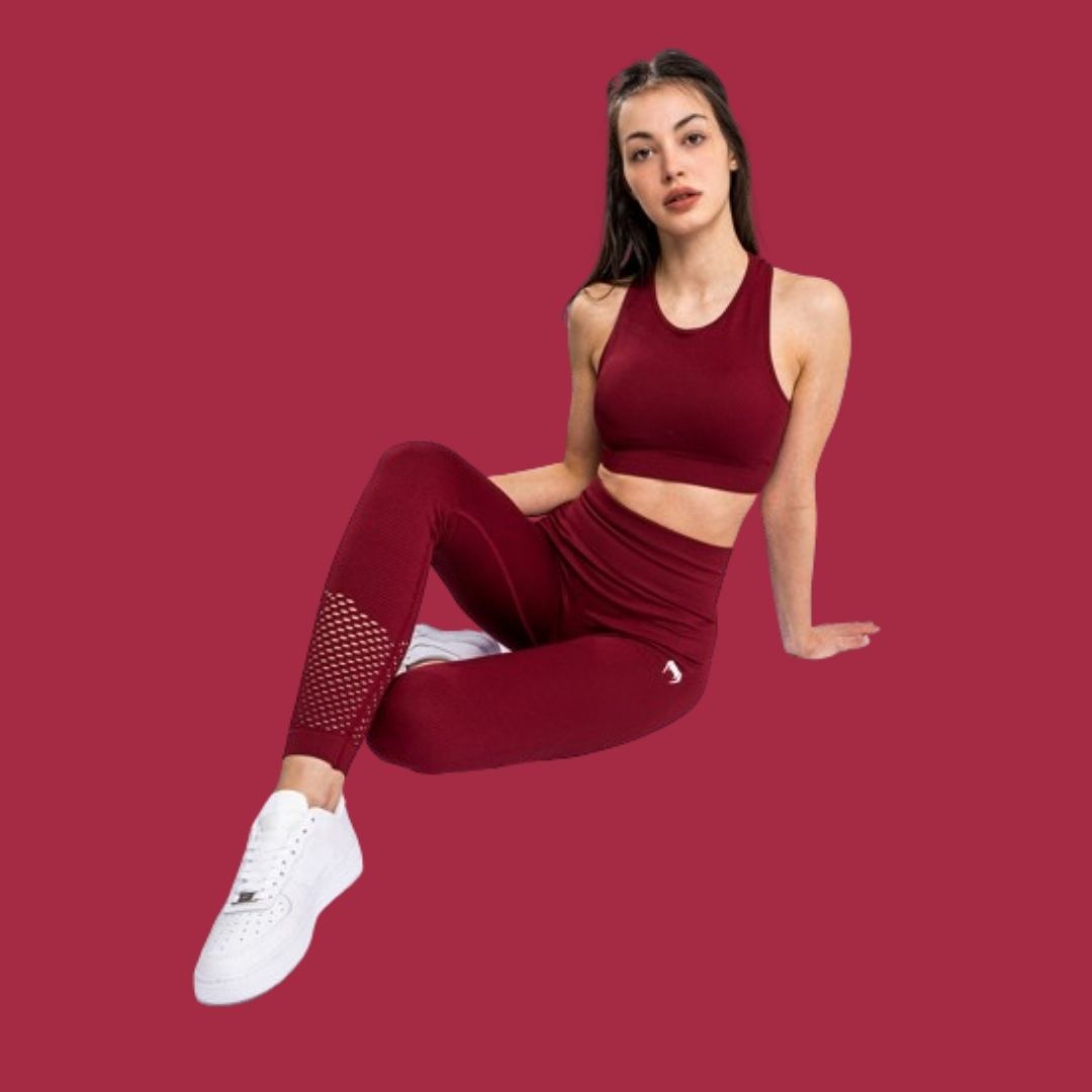Top Bra Venum Seamless Burgundy - M