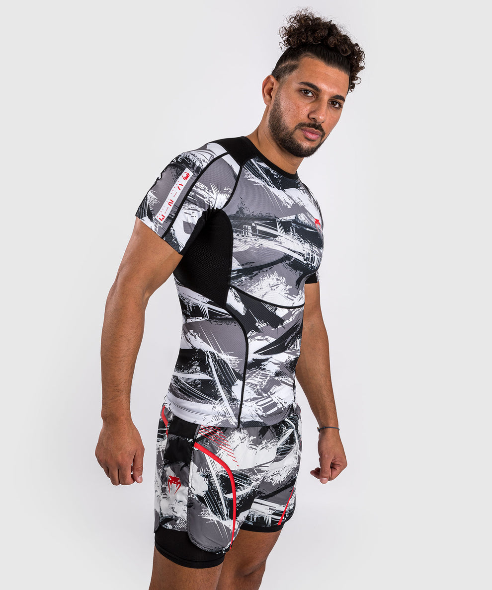 Rashguard Electron 3.0 Venum Grey/Red - L