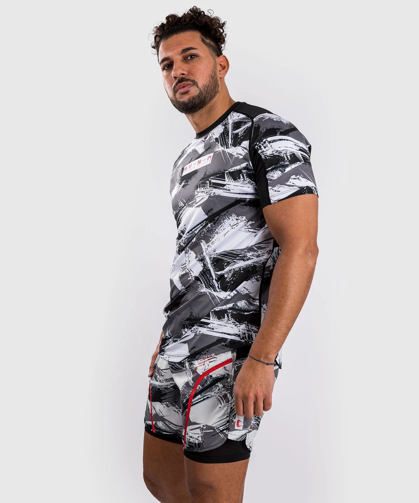 Camisa Dry Tech Electron 3.0  Grey/Red - M