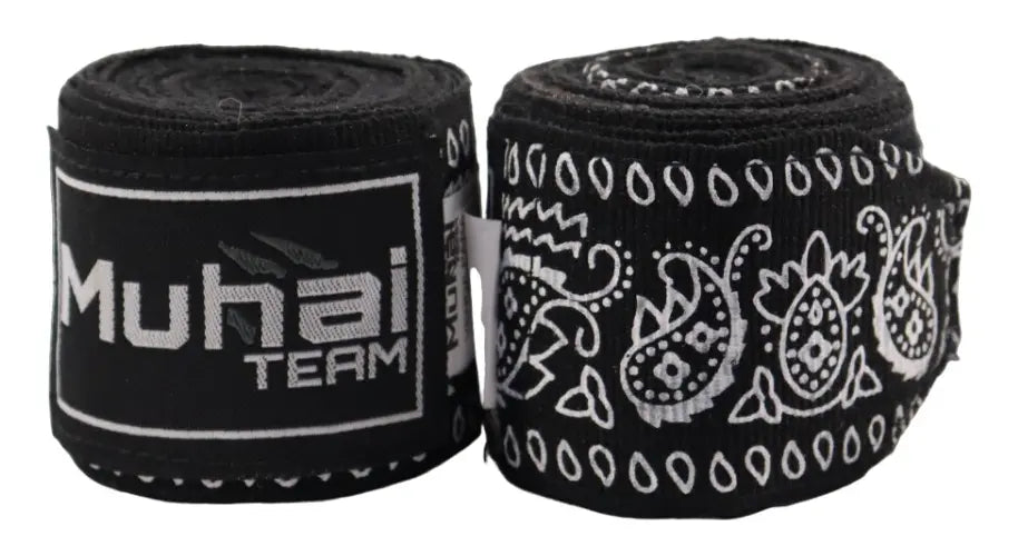 VENDAJE MUHAI TEAM PALICATE NEGRO