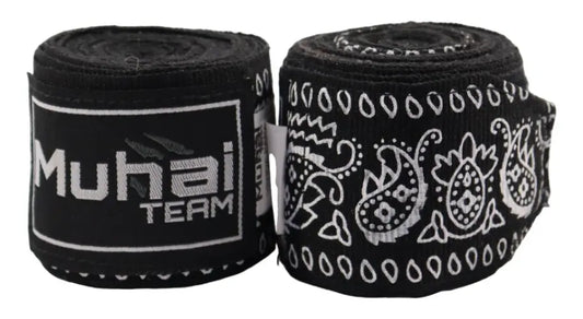 VENDAJE MUHAI TEAM PALICATE NEGRO