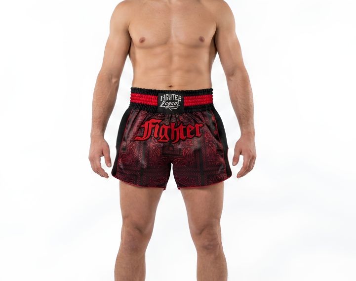 Short Muay Thai FL Palicate Negro MD