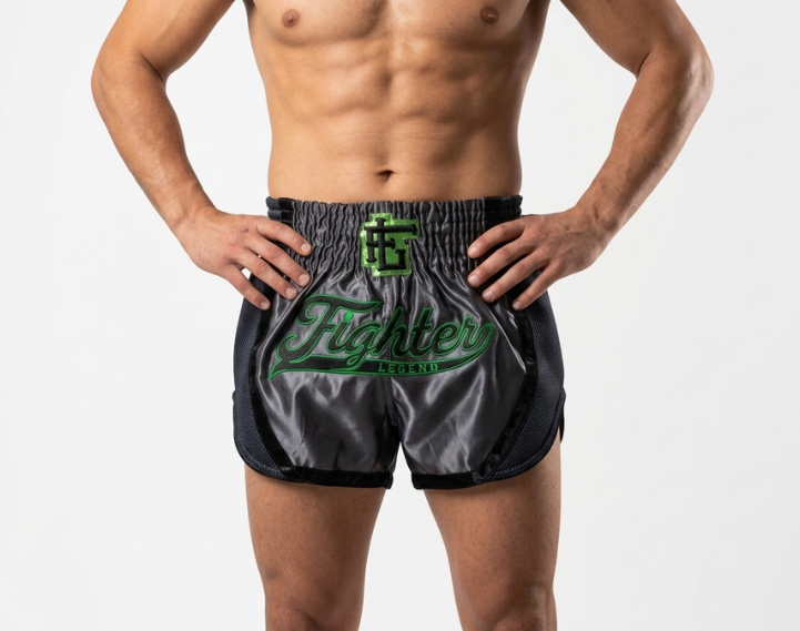 Short Muay Thai FL Gris Slim Nova L