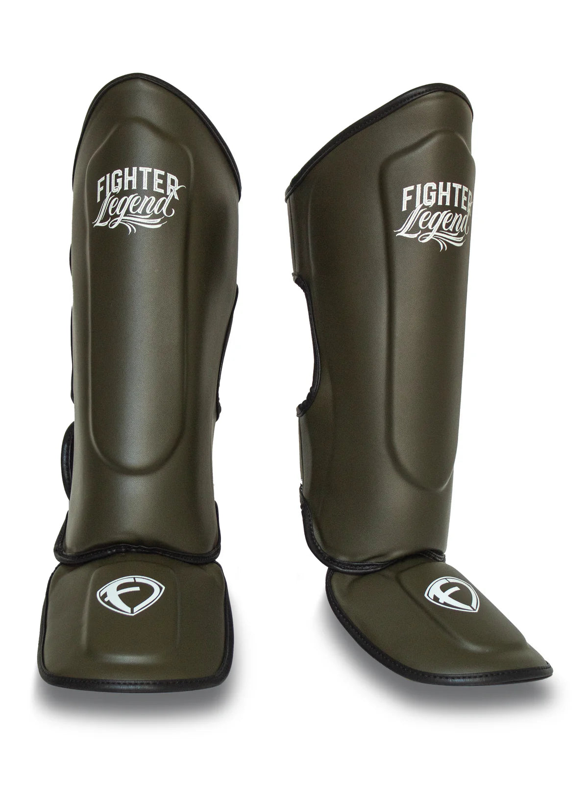Espinilleras Rígidas Verde Militar Figther Legends - GD