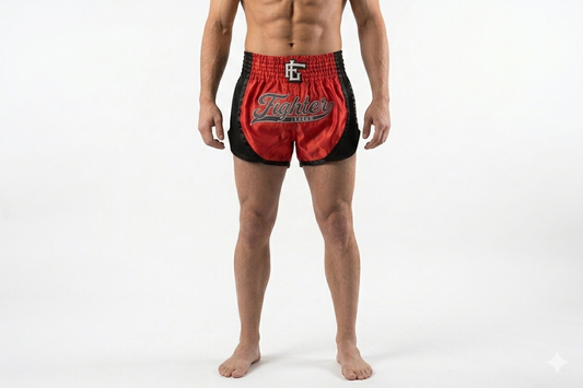 Short Muay Thai FL Slim Nova Rojo L