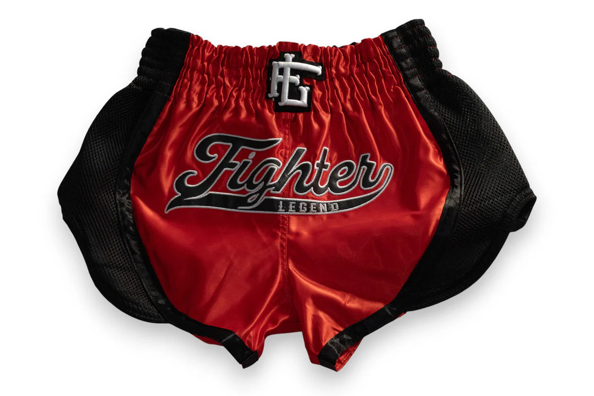 Short Muay Thai FL Slim Nova Rojo L