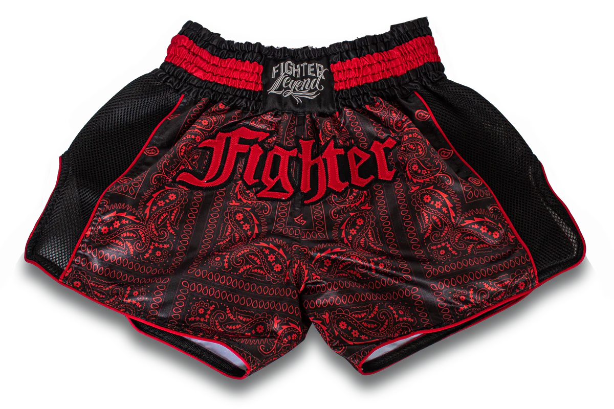 Short Muay Thai FL Palicate Negro MD