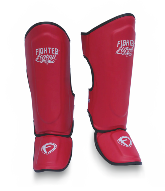 ESPINILLERA FIGHTER LEGEND ROJO GD