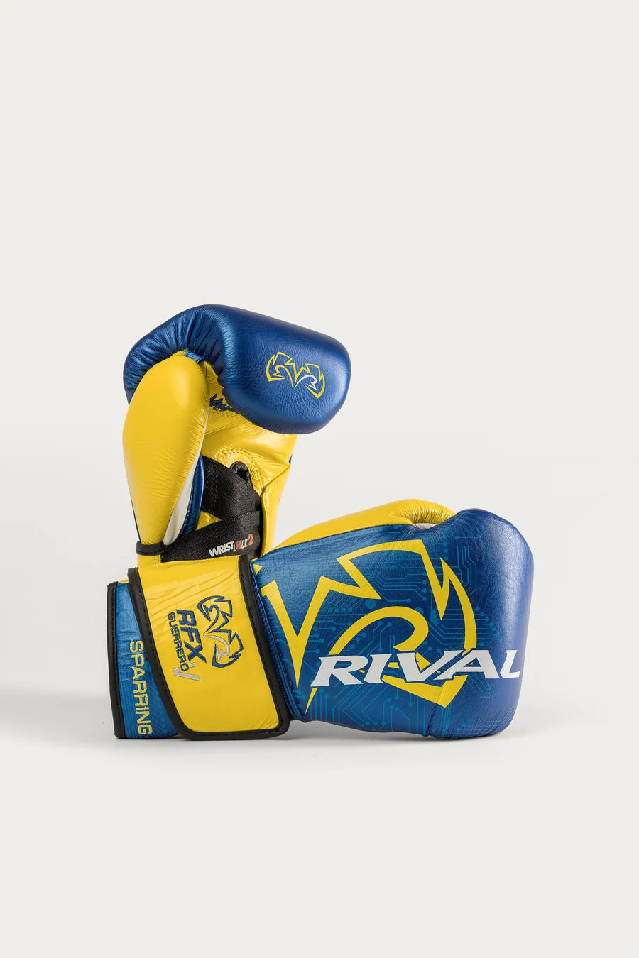 RIVAL RFX-Guerrero-V Gloves P4P Edition Blue Yellow 16OZ