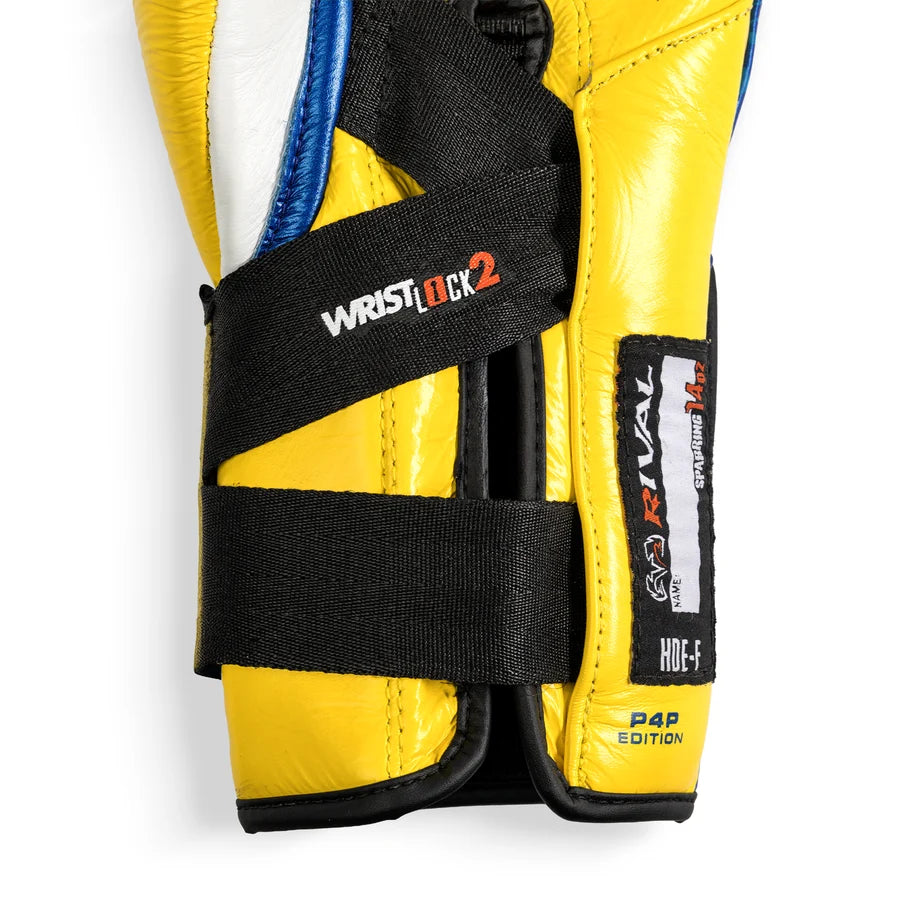 RIVAL RFX-Guerrero-V Gloves P4P Edition Blue Yellow 16OZ