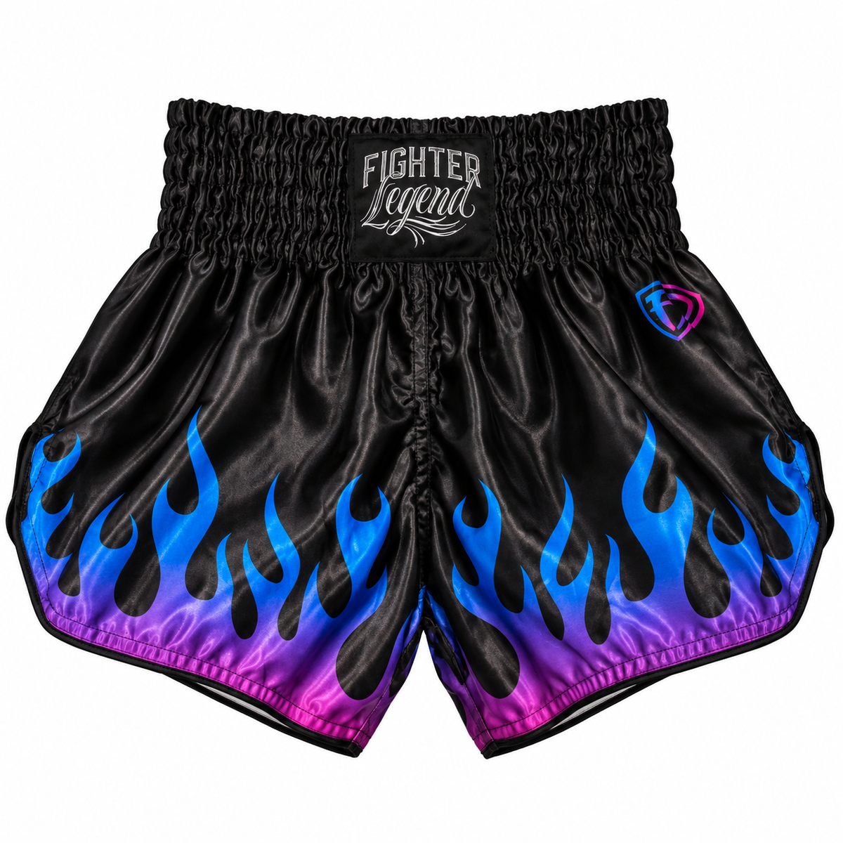 Short Muay Thai FL Flamas Morada S