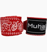 VENDAJE MUHAI TEAM PALICATE ROJO