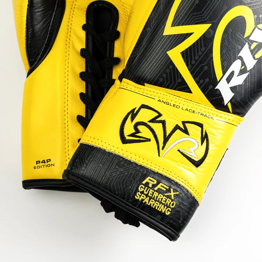 RIVAL RFX-Guerrero Gloves P4P Edition Black Yellow 12OZ